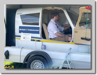 The BCal Simulator in action